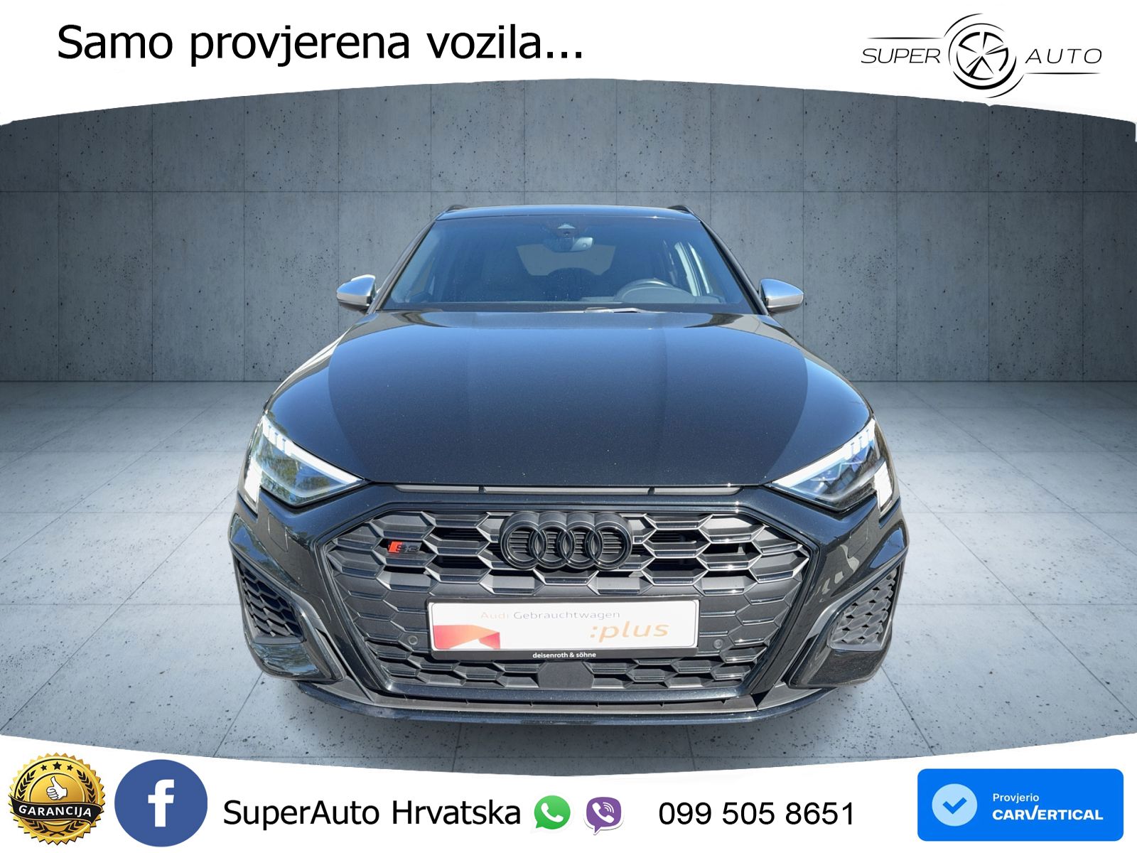 Audi S3 2.0 TFSI (310 KS) quattro S tronic LED+GR SJED+ACC