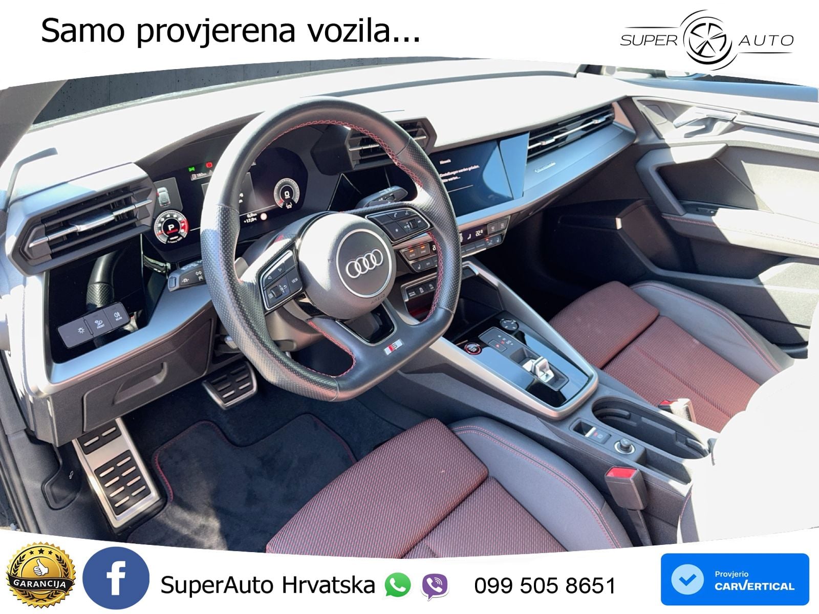 Audi S3 2.0 TFSI (310 KS) quattro S tronic LED+GR SJED+ACC
