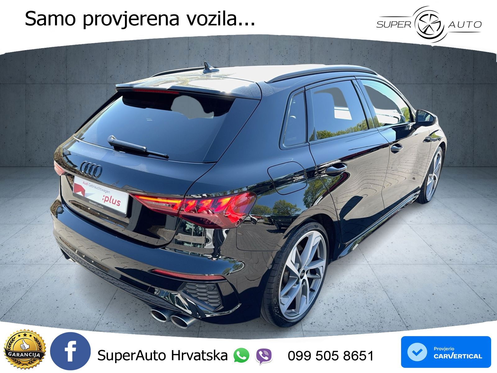Audi S3 2.0 TFSI (310 KS) quattro S tronic LED+GR SJED+ACC