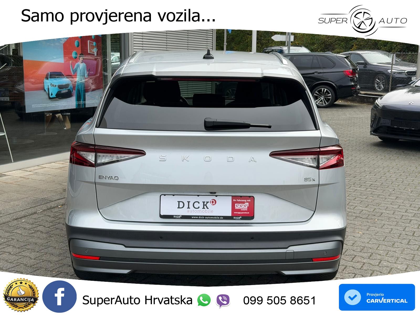 Škoda Enyaq 85x 82 kWh (286 KS) AWD Loft LED+GR SJED+ACC