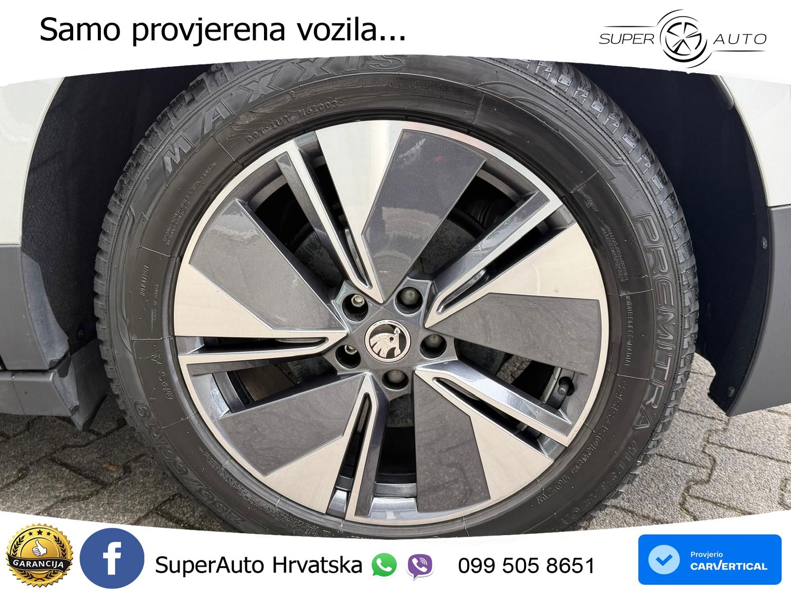 Škoda Enyaq 85x 82 kWh (286 KS) AWD Loft LED+GR SJED+ACC