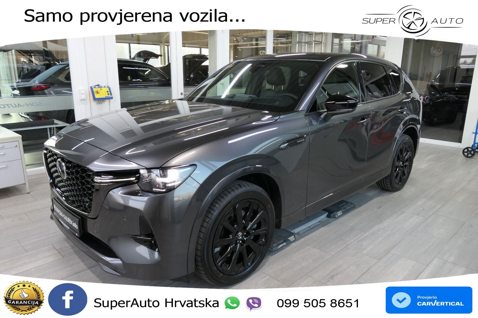 Mazda CX-60 3.3 e-Skyactiv D (254 KS) AWD Automatic MATRIX+GR SJED+KAM