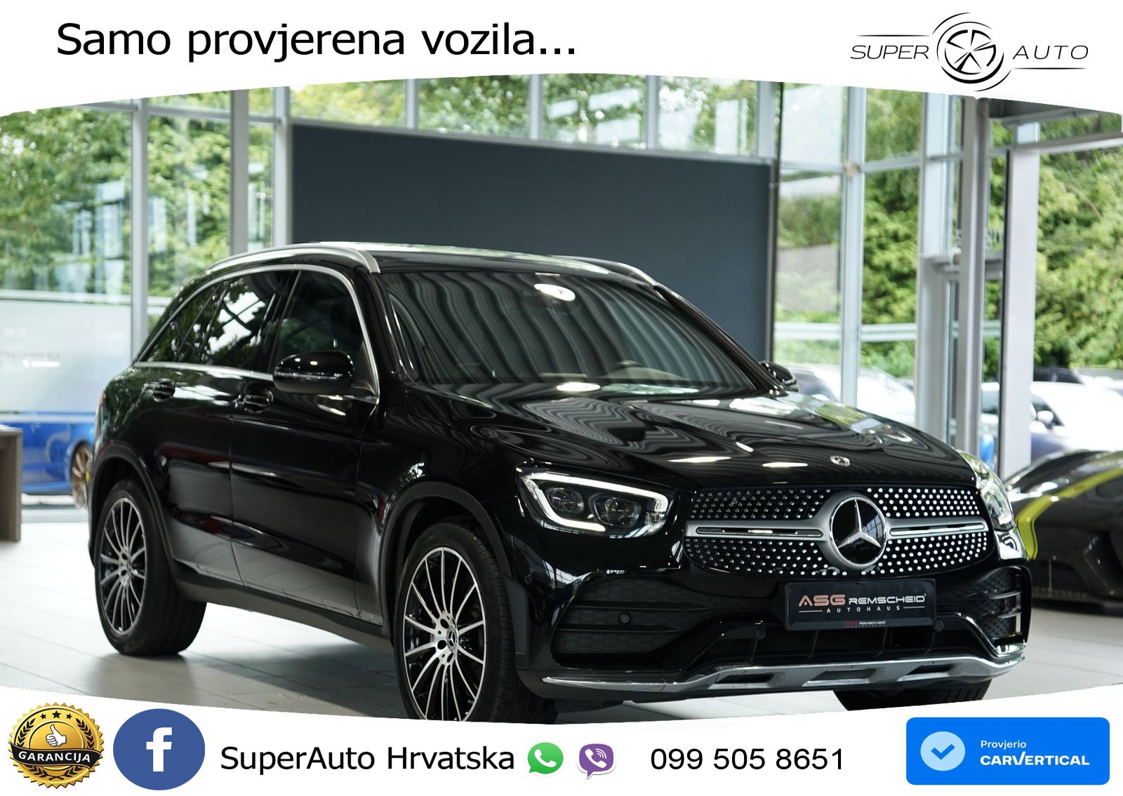Mercedes GLC 220d (194 KS) 4MATIC G-TRONIC AMG LED+GR SJED+ACC
