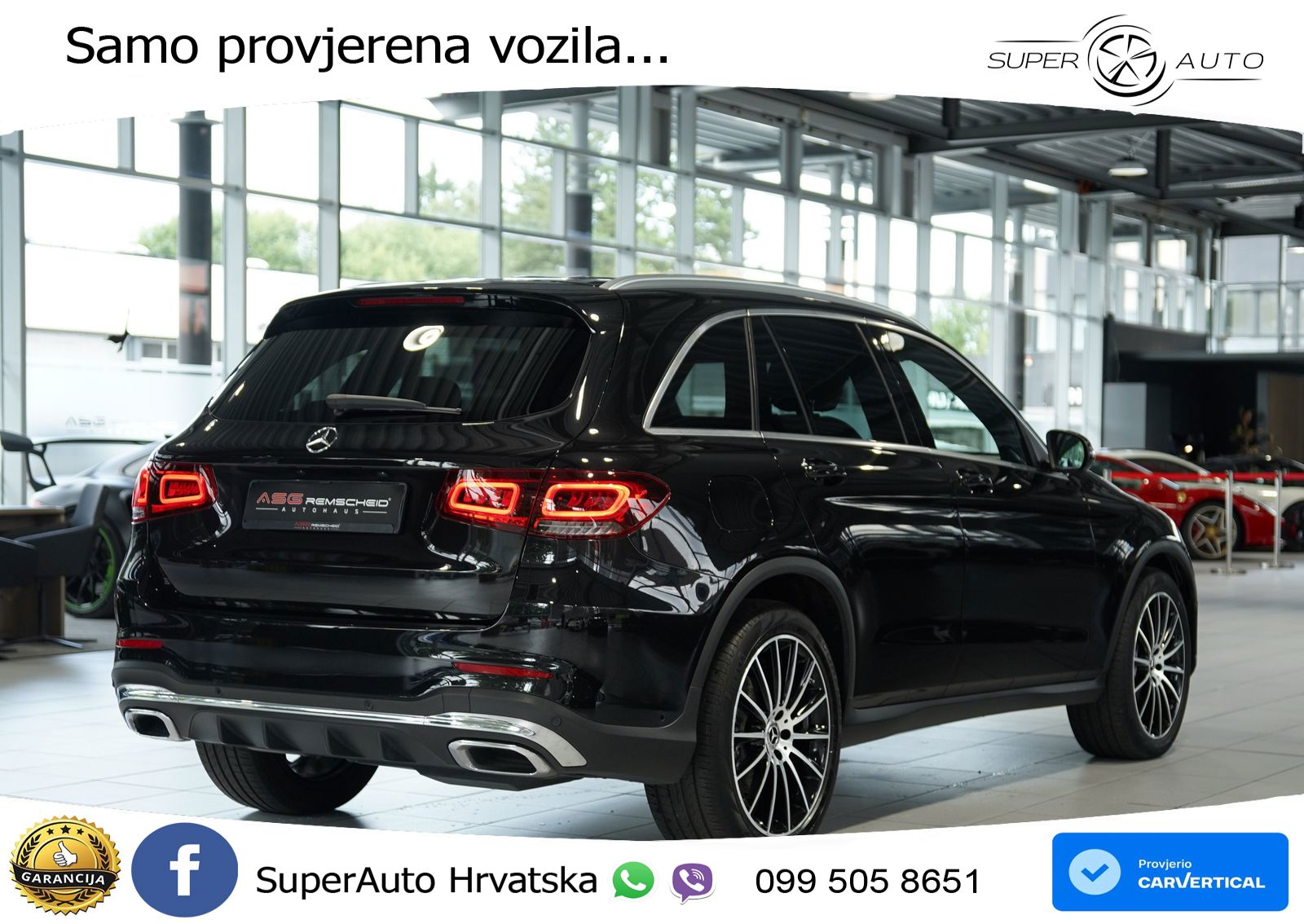 Mercedes GLC 220d (194 KS) 4MATIC G-TRONIC AMG LED+GR SJED+ACC