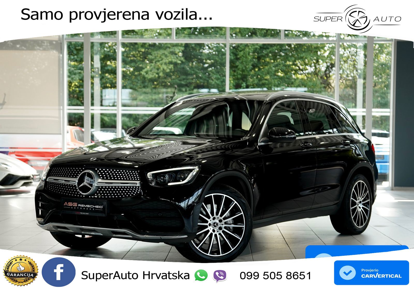 Mercedes GLC 220d (194 KS) 4MATIC G-TRONIC AMG LED+GR SJED+ACC