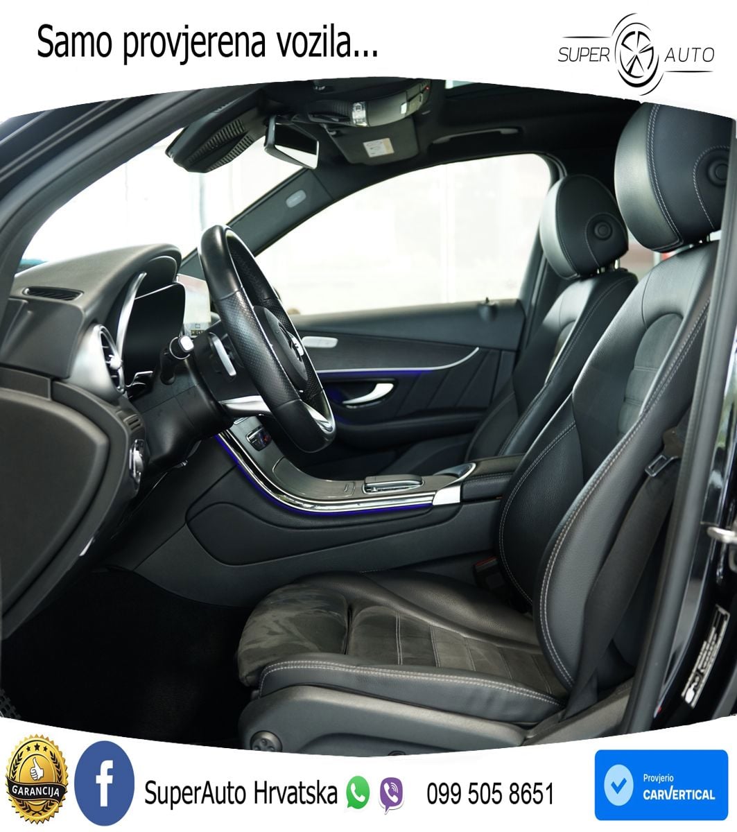 Mercedes GLC 220d (194 KS) 4MATIC G-TRONIC AMG LED+GR SJED+ACC