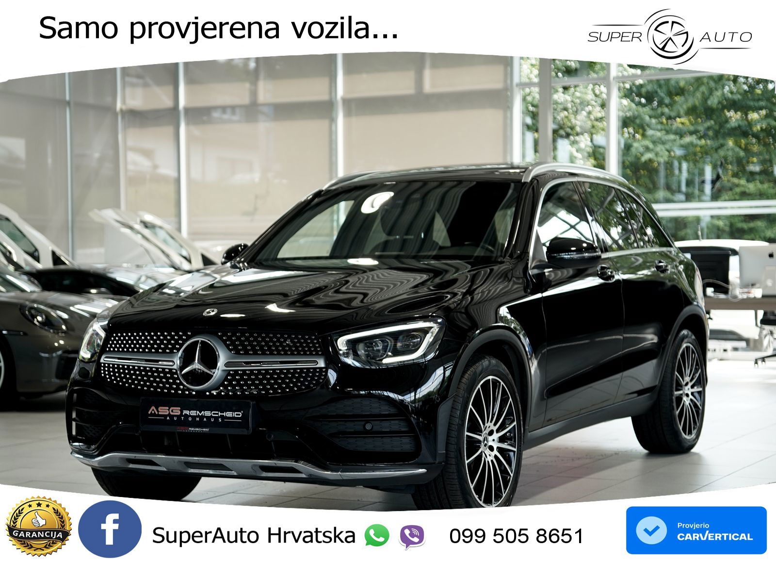 Mercedes GLC 220d (194 KS) 4MATIC G-TRONIC AMG LED+GR SJED+ACC