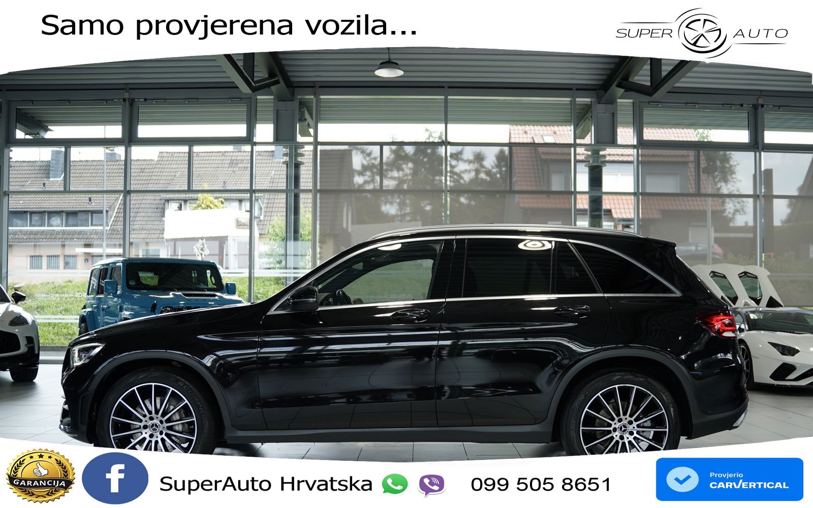 Mercedes GLC 220d (194 KS) 4MATIC G-TRONIC AMG LED+GR SJED+ACC
