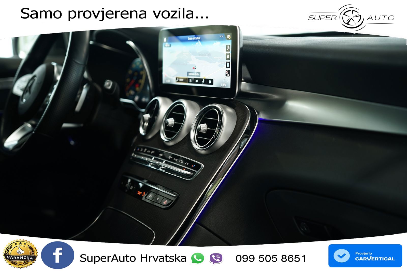 Mercedes GLC 220d (194 KS) 4MATIC G-TRONIC AMG LED+GR SJED+ACC