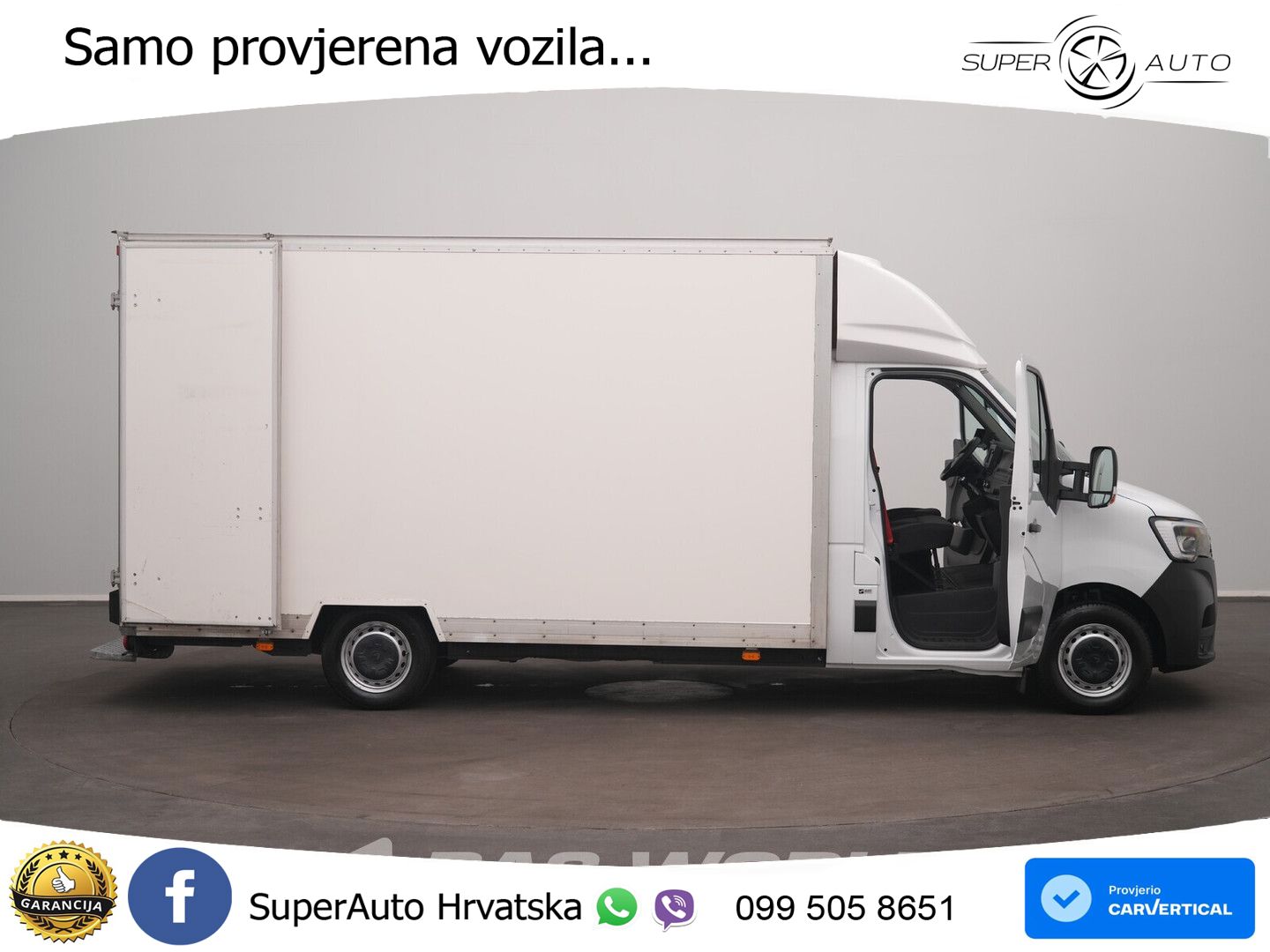 Renault Master 145PK Lowliner Bakwagen LED Navi Airco Cr 145 KS