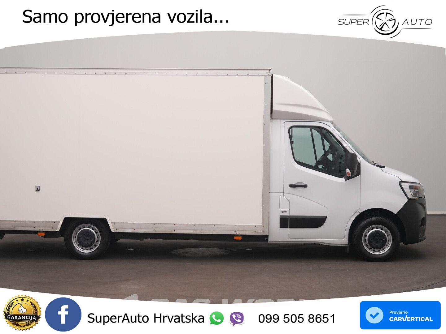 Renault Master 145PK Lowliner Bakwagen LED Navi Airco Cr 145 KS