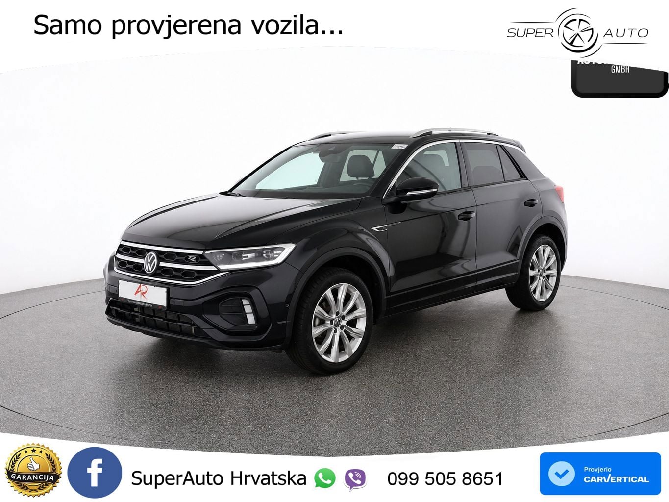 Volkswagen T-Roc 1.5 TSI (150 KS) DSG R-Line LED+GR SJED+ACC