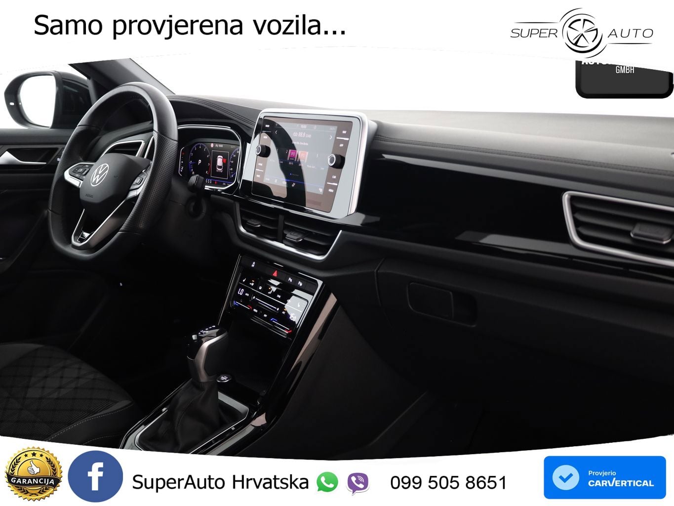 Volkswagen T-Roc 1.5 TSI (150 KS) DSG R-Line LED+GR SJED+ACC