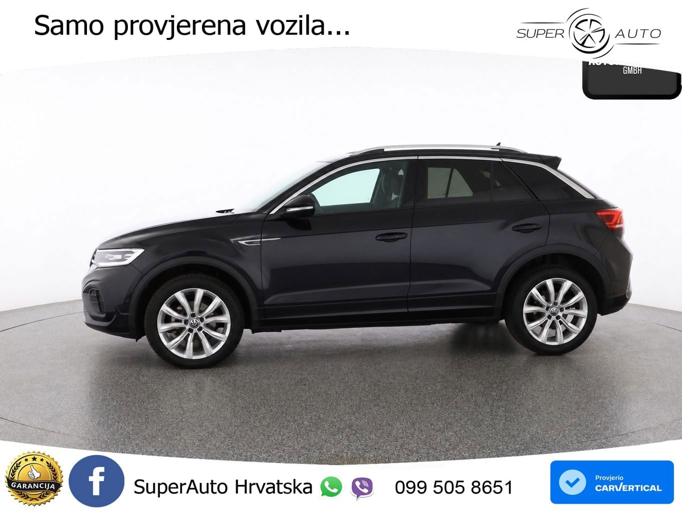 Volkswagen T-Roc 1.5 TSI (150 KS) DSG R-Line LED+GR SJED+ACC