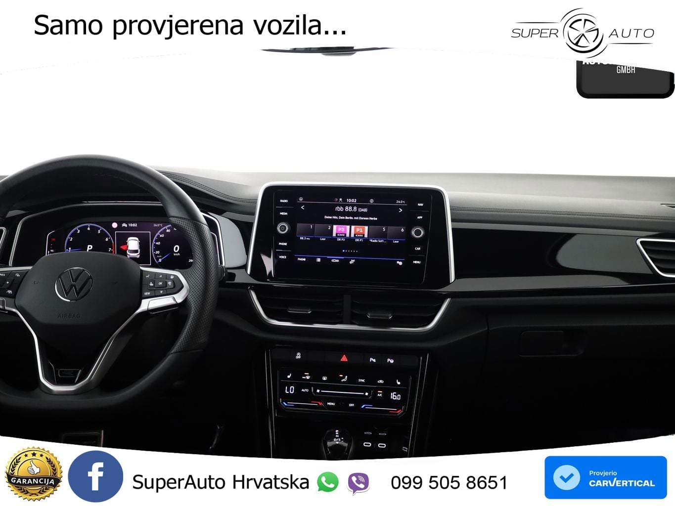 Volkswagen T-Roc 1.5 TSI (150 KS) DSG R-Line LED+GR SJED+ACC