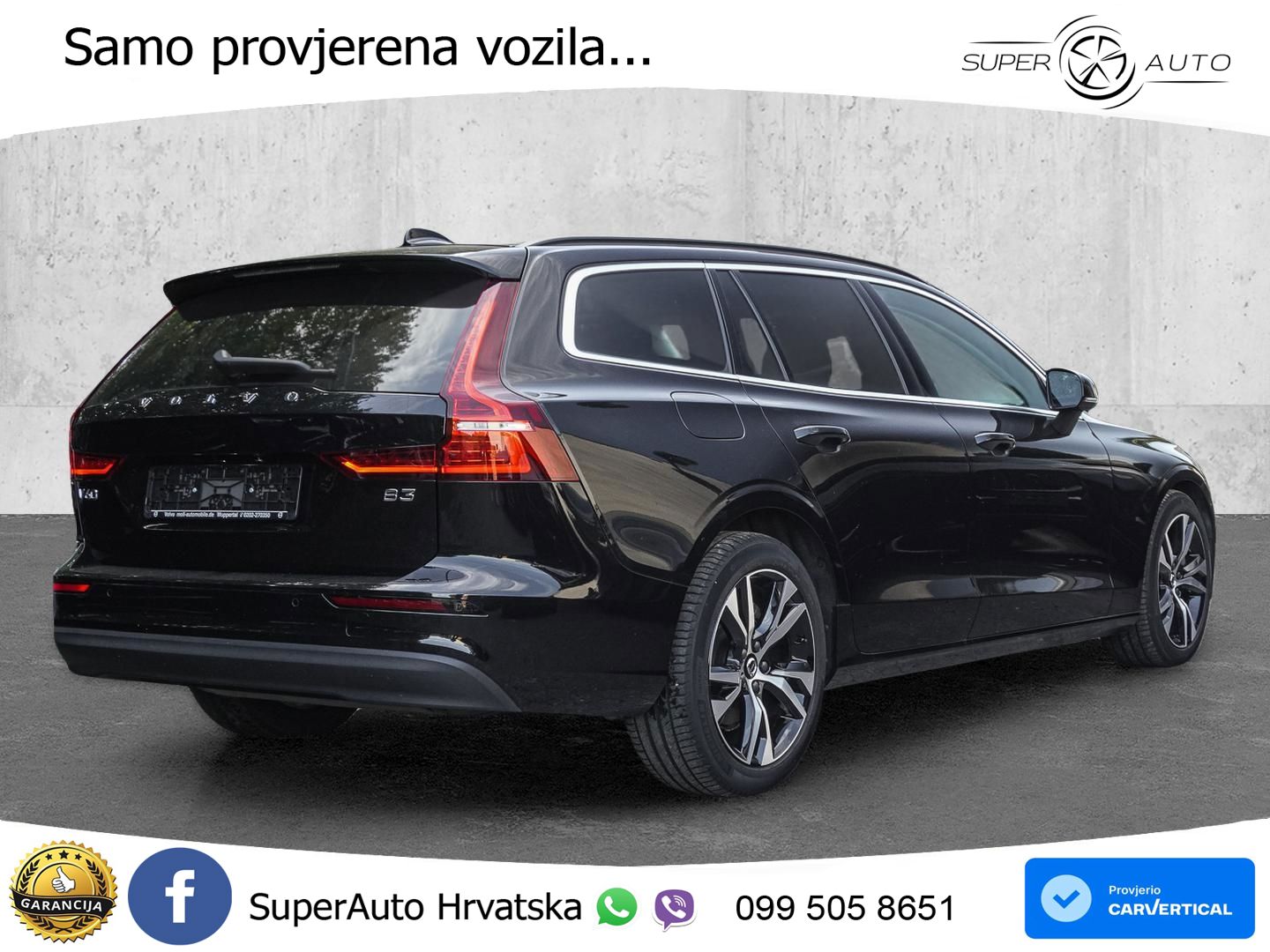 Volvo V60 2.0 B3 DCT LED+GR SJED+ACC