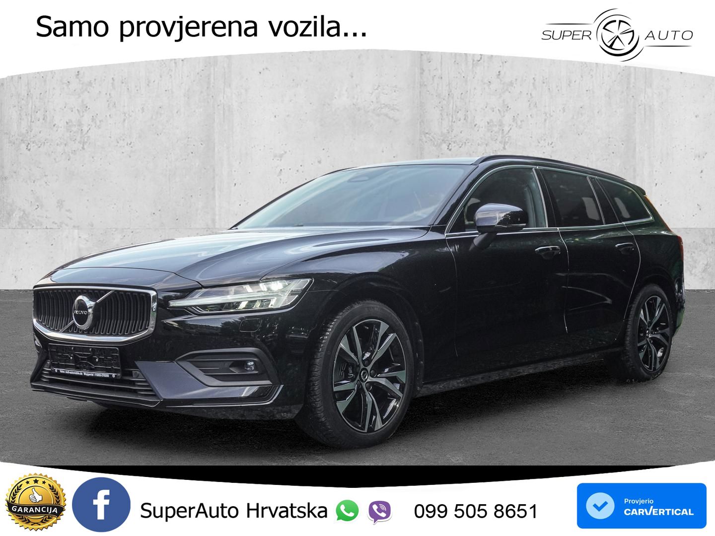 Volvo V60 2.0 B3 DCT LED+GR SJED+ACC
