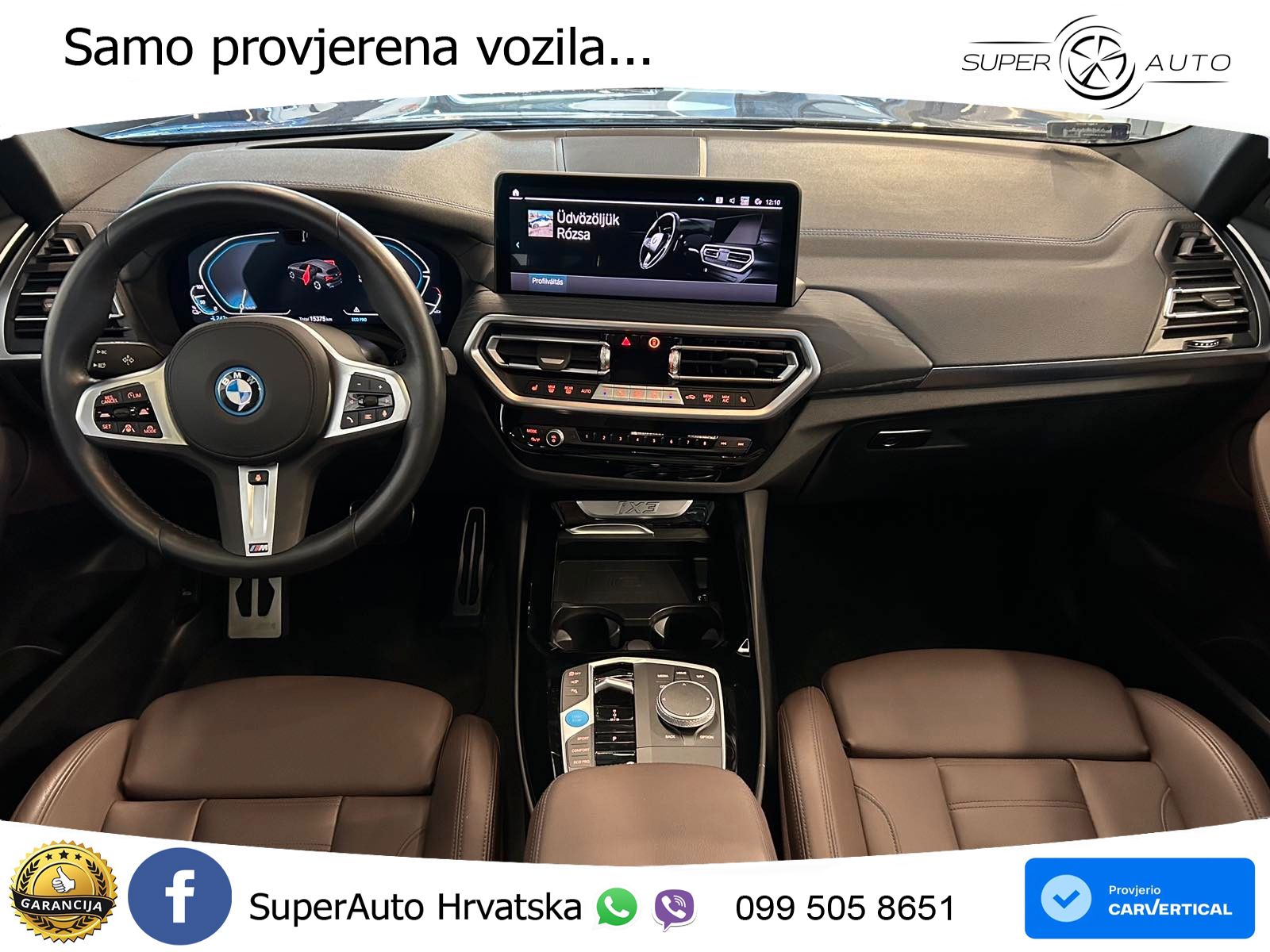 BMW iX3 80 kWh (286 KS) LED+GR SJED+ACC