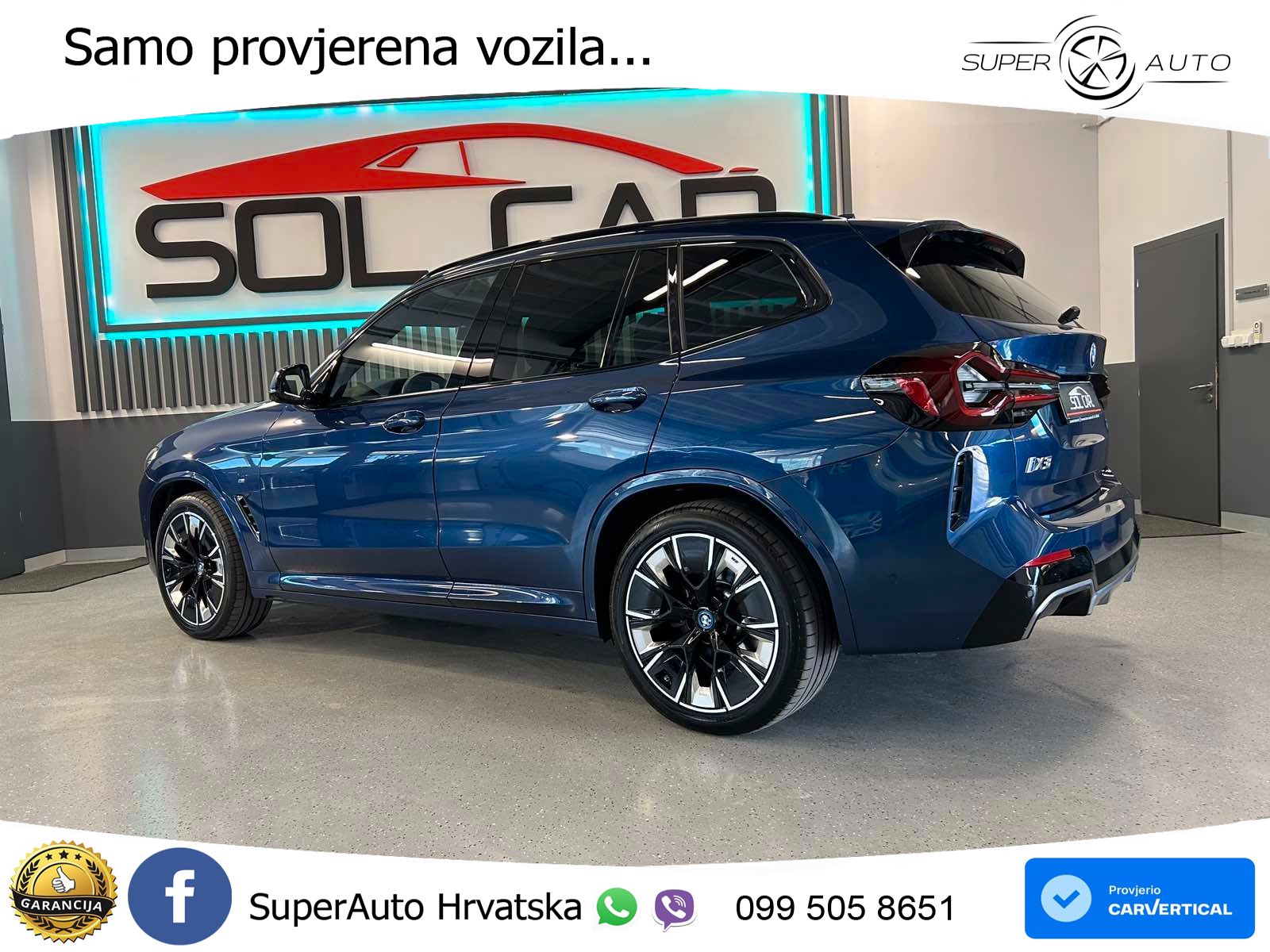 BMW iX3 80 kWh (286 KS) LED+GR SJED+ACC