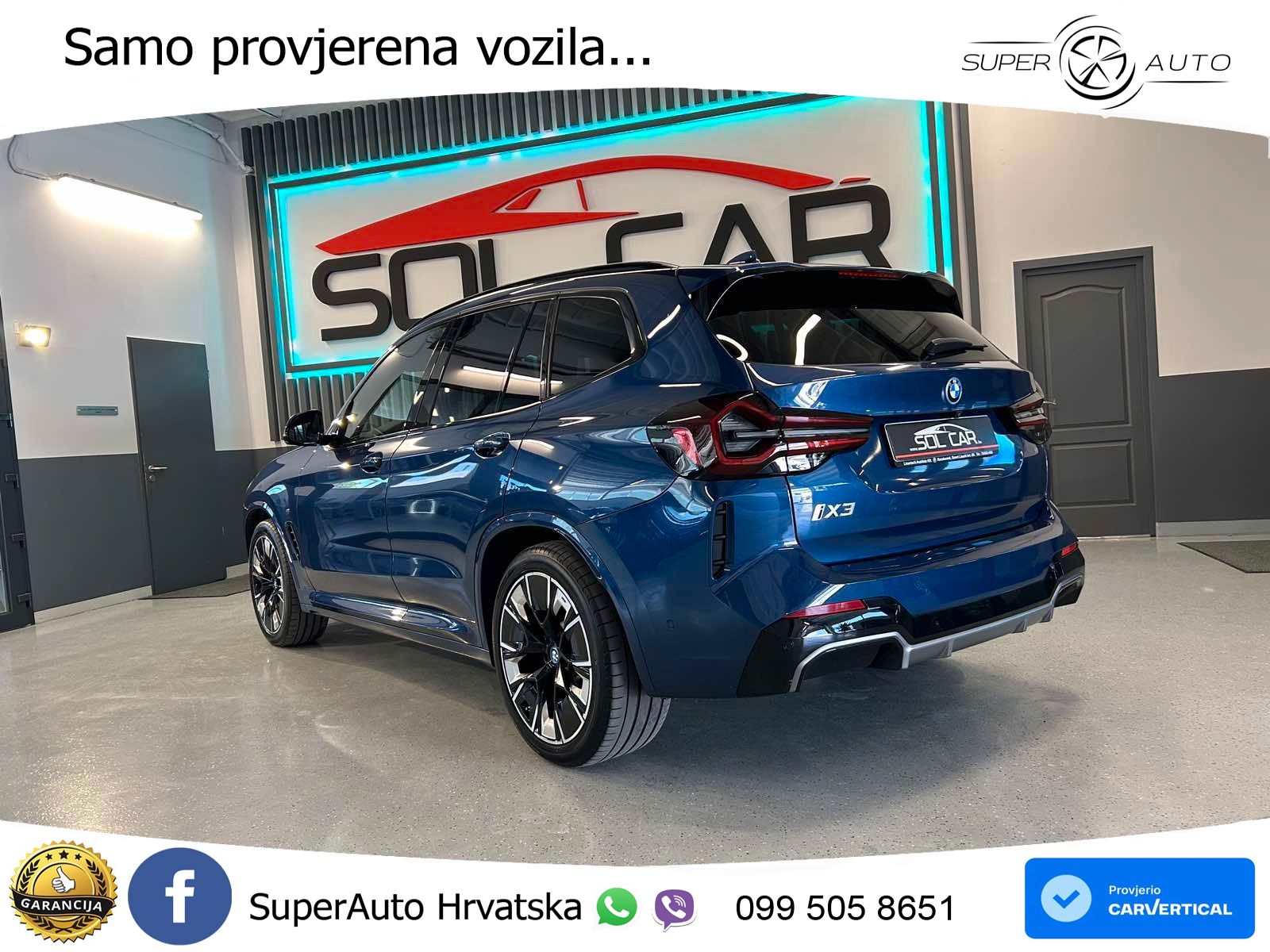 BMW iX3 80 kWh (286 KS) LED+GR SJED+ACC