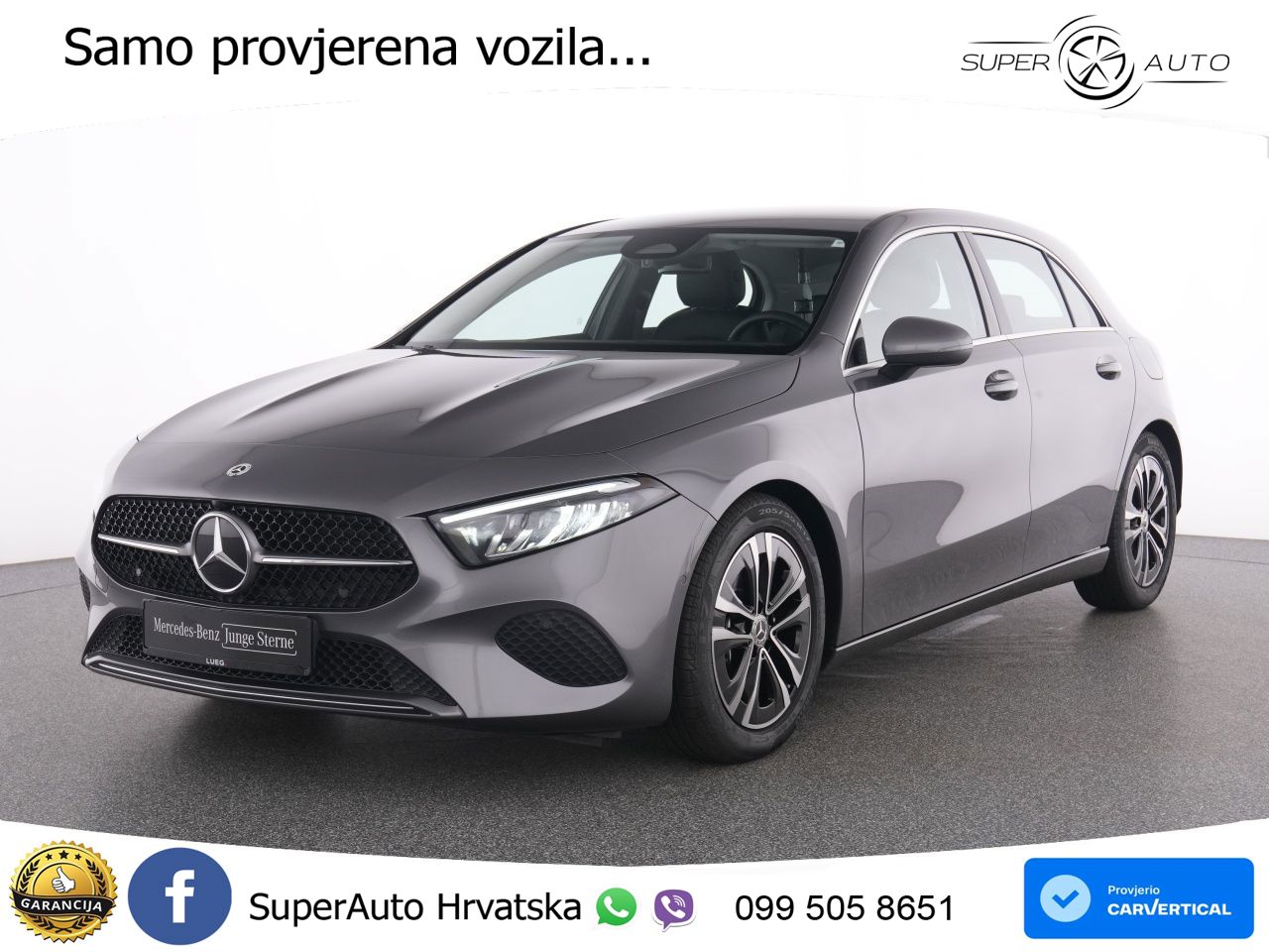 Mercedes-Benz A 200d 8G-DCT LED+GR SJED+ACC