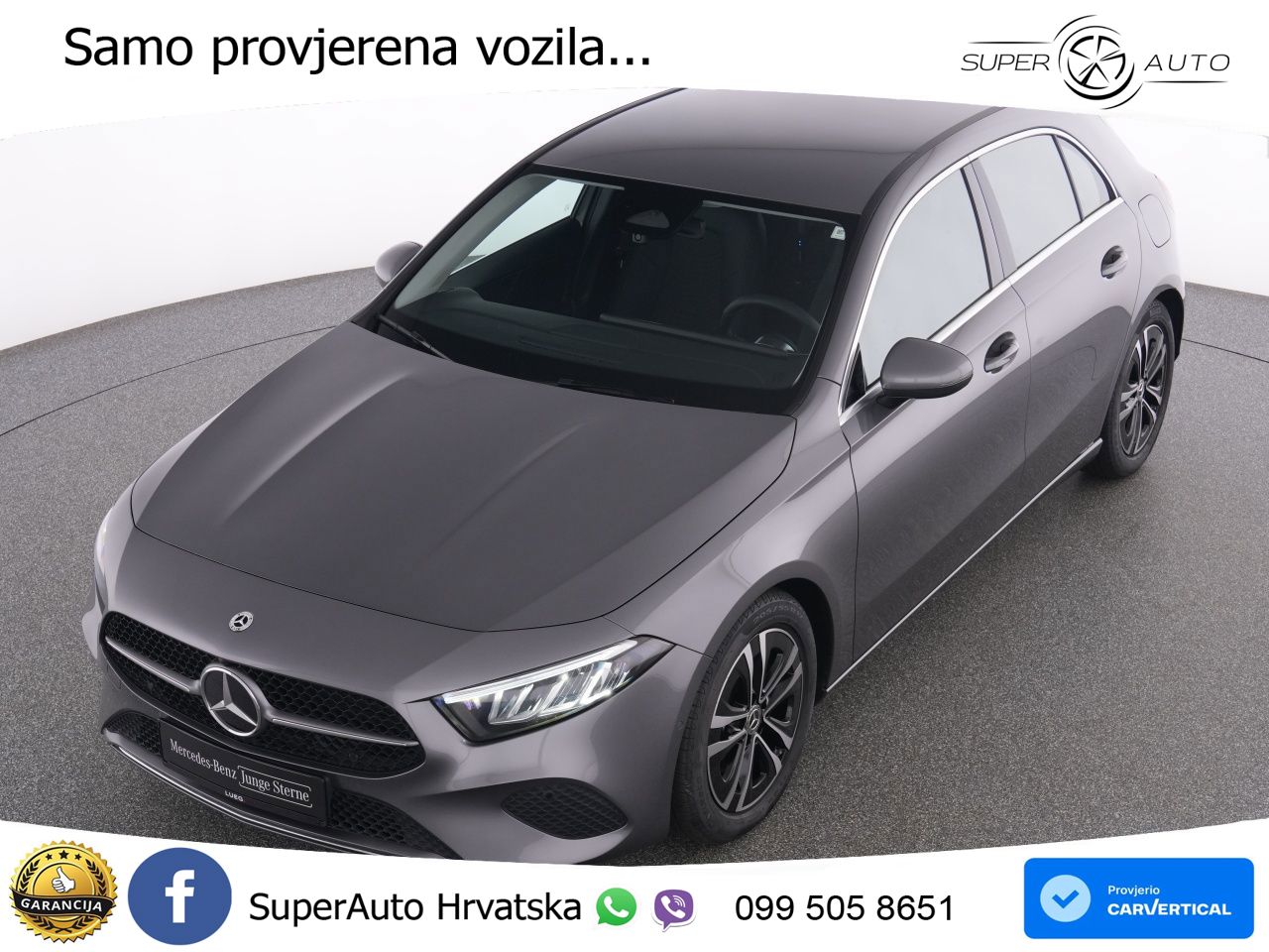 Mercedes-Benz A 200d 8G-DCT LED+GR SJED+ACC