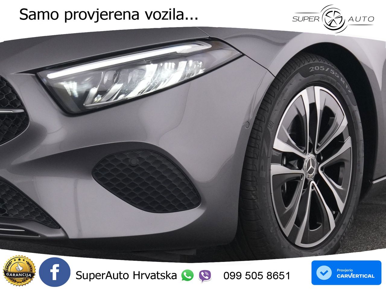 Mercedes-Benz A 200d 8G-DCT LED+GR SJED+ACC