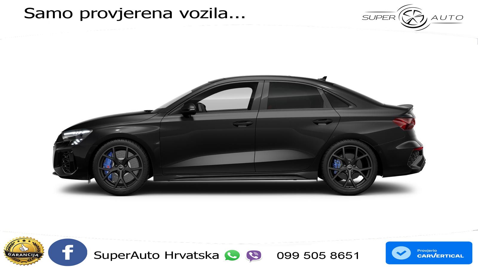 Audi RS3 Sedan 2.5 TFSI (400 KS) quattro S tronic MATRIX+GR SJED+KAM