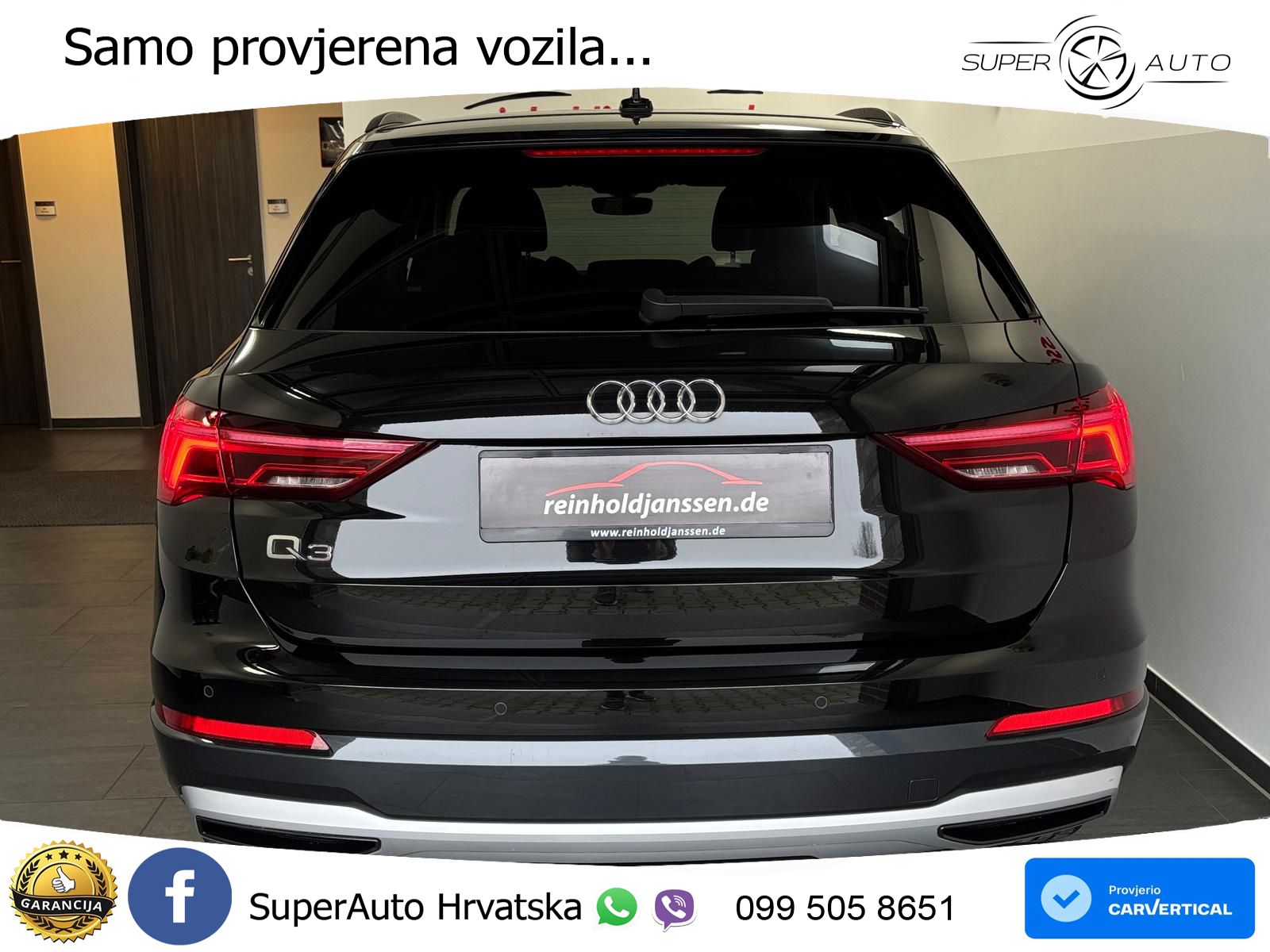 Audi Q3 35 TFSI (150 KS) S tronic advanced LED+GR SJED+ACC
