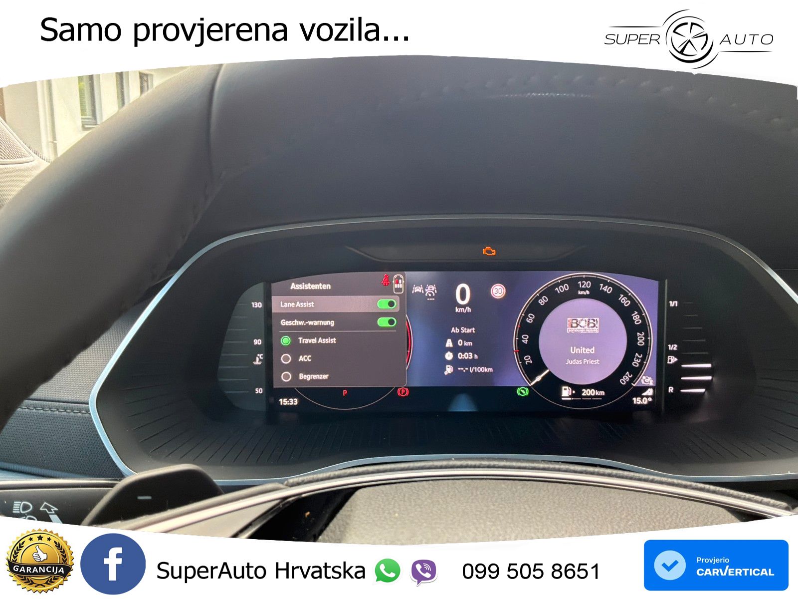 Škoda Octavia Combi 1.5 TSI (150 KS) DSG Selection MATRIX+GR SJED+KAM