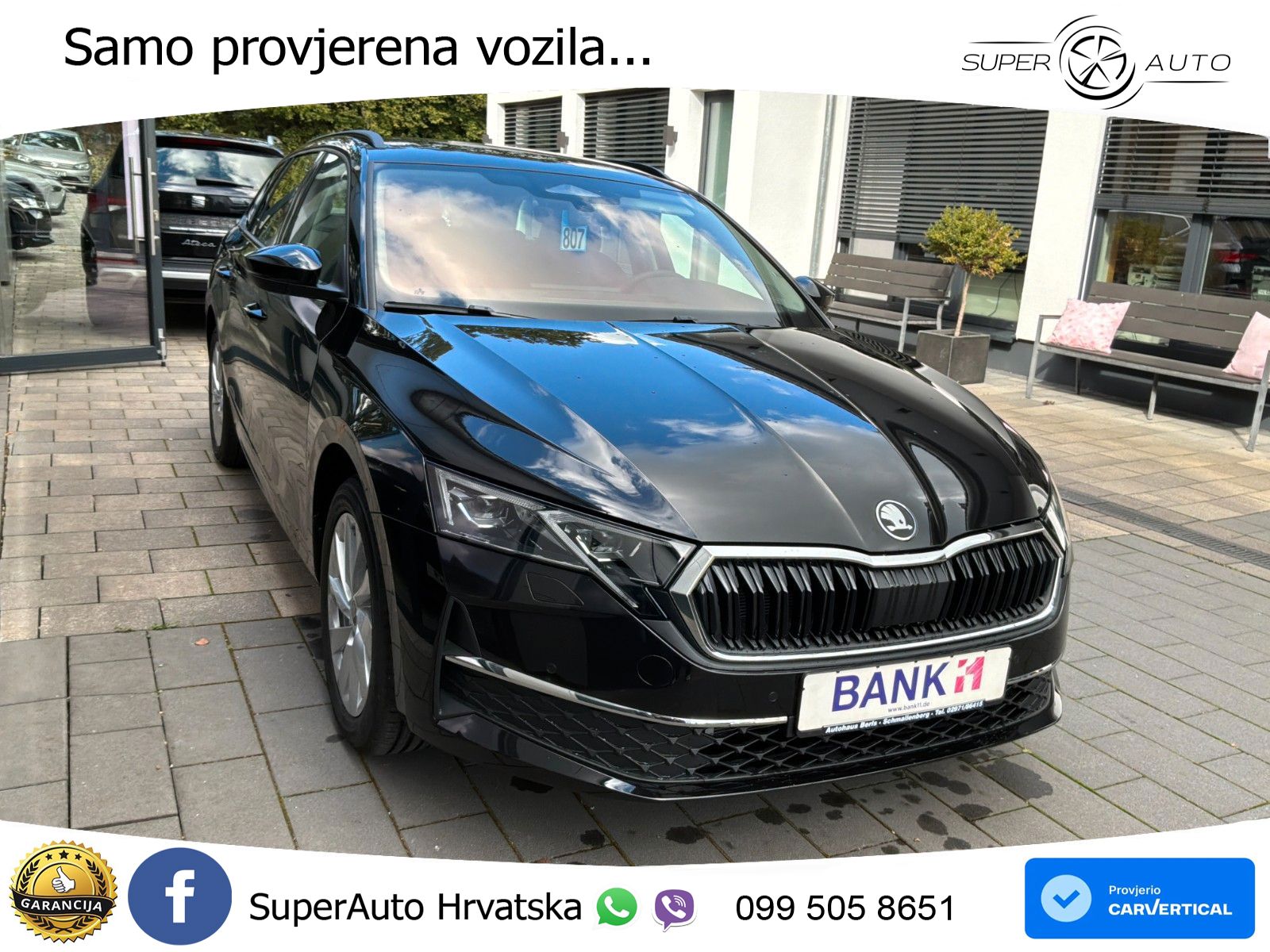 Škoda Octavia Combi 1.5 TSI (150 KS) DSG Selection MATRIX+GR SJED+KAM