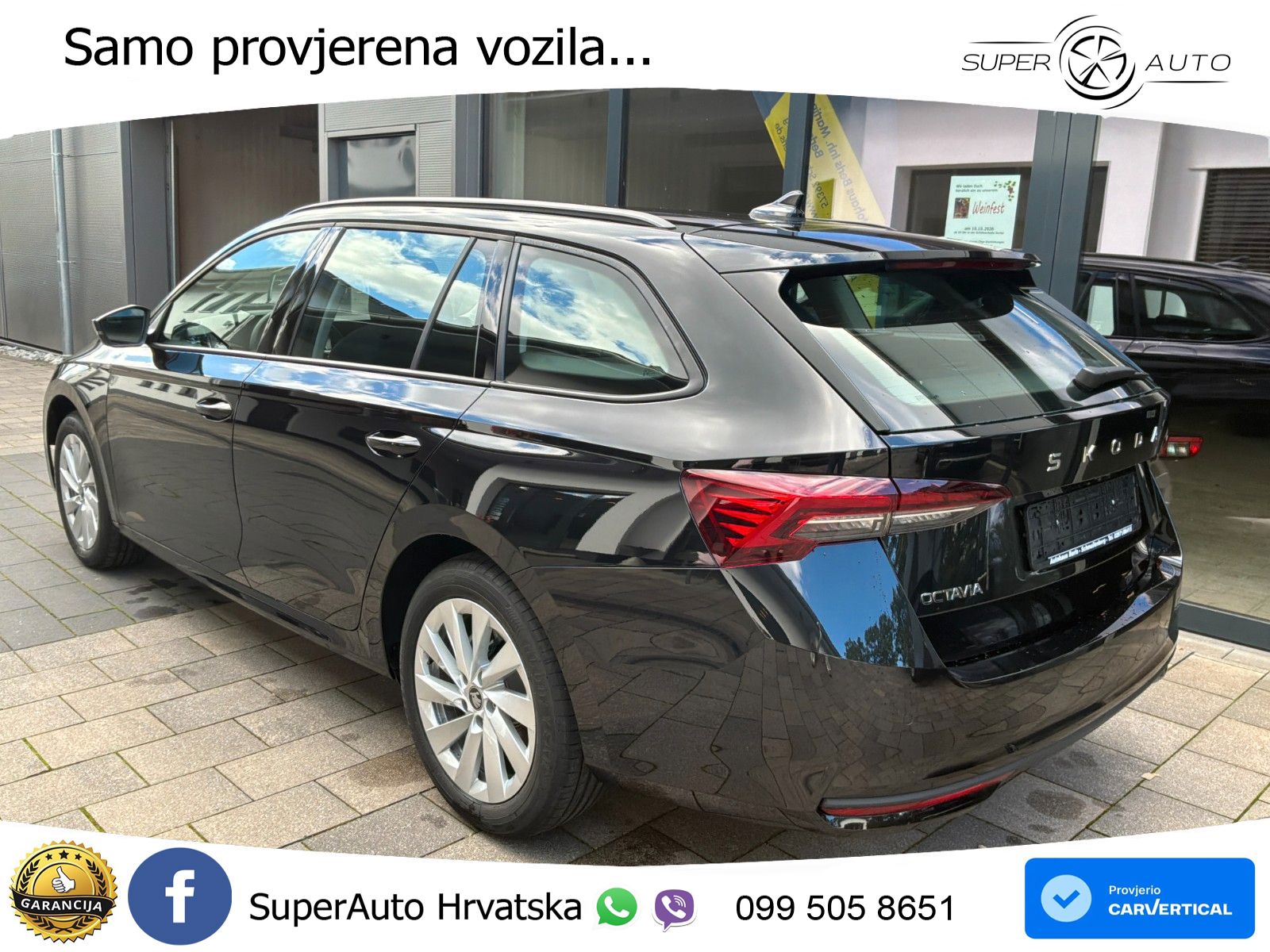 Škoda Octavia Combi 1.5 TSI (150 KS) DSG Selection MATRIX+GR SJED+KAM