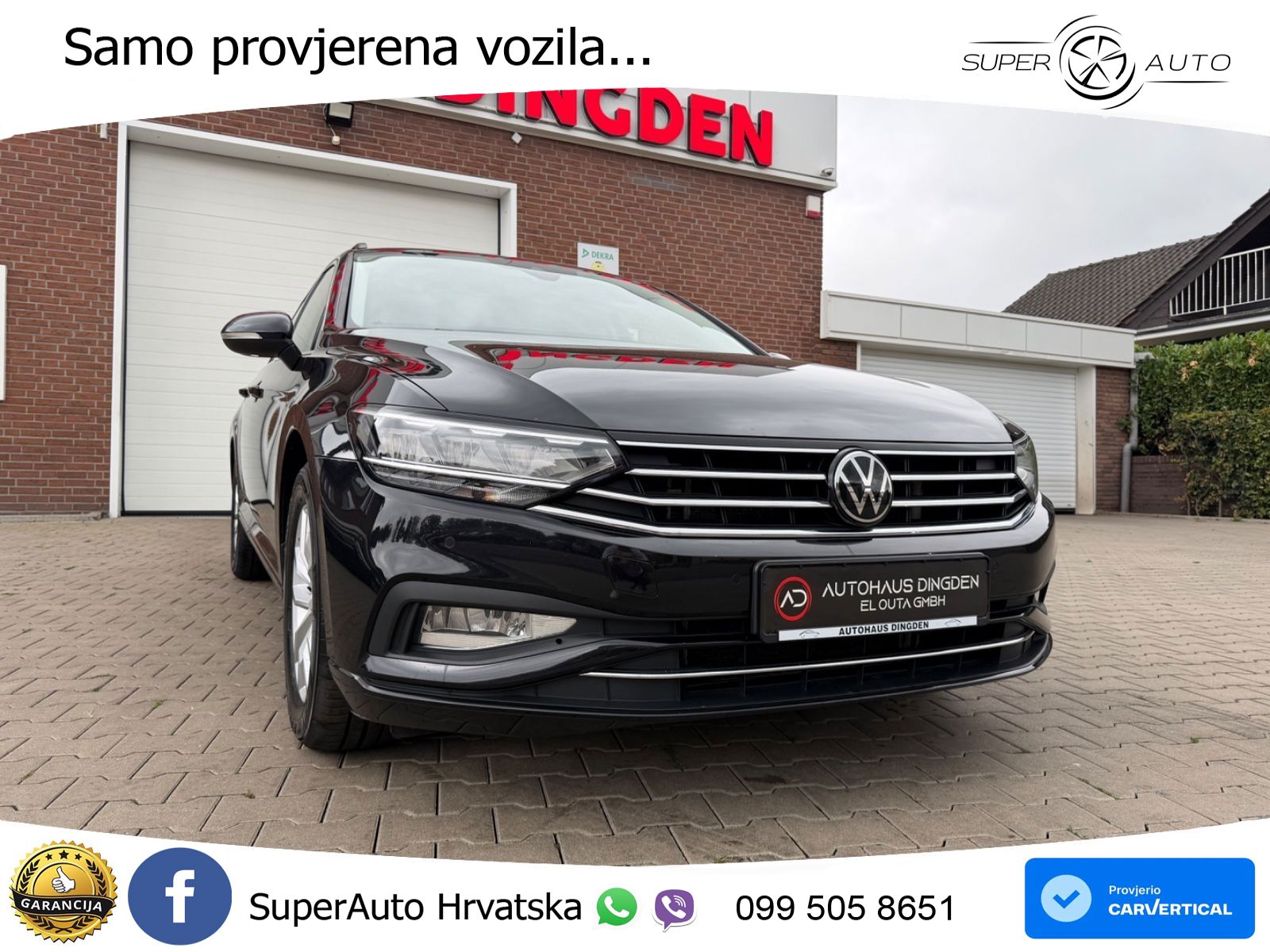 Volkswagen Passat Variant 2.0 TDI (150 KS) DSG Business LED+GR SJED+ACC