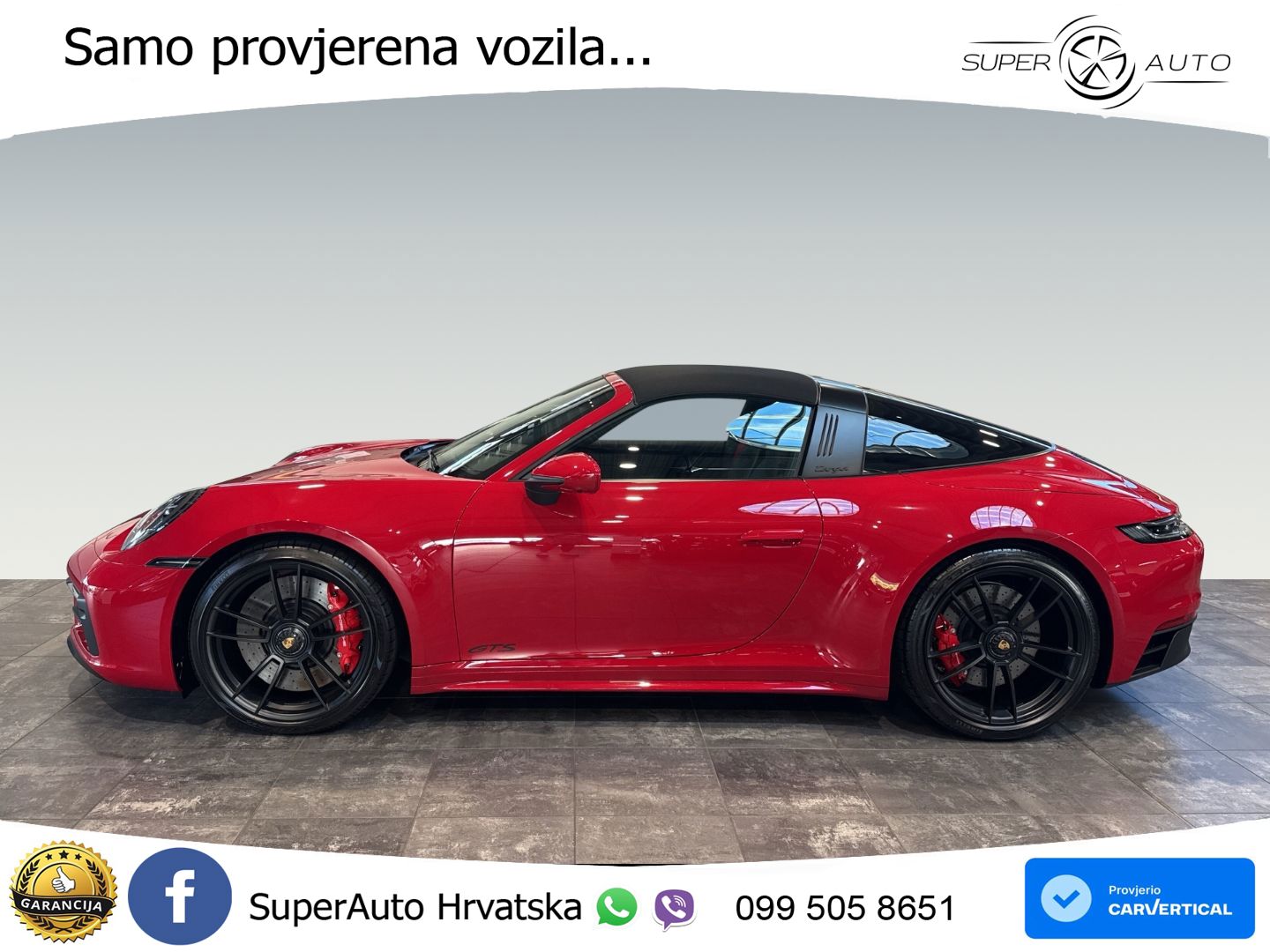 Porsche 911 Targa 4 GTS 3.0 (480 KS) PDK MATRIX+GR SJED+KAM