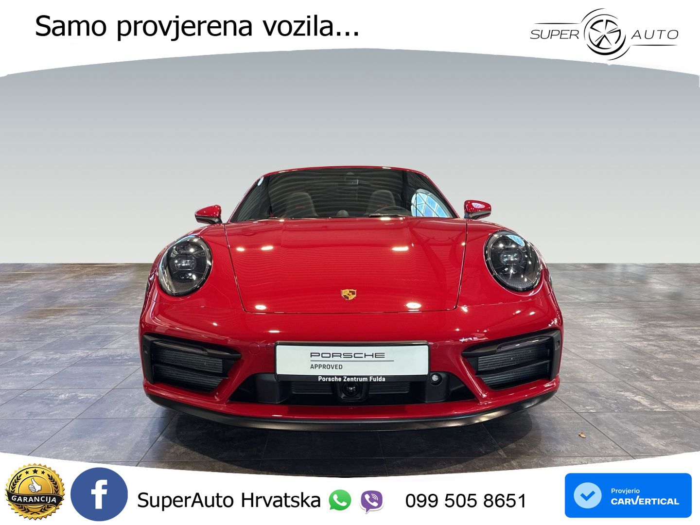 Porsche 911 Targa 4 GTS 3.0 (480 KS) PDK MATRIX+GR SJED+KAM