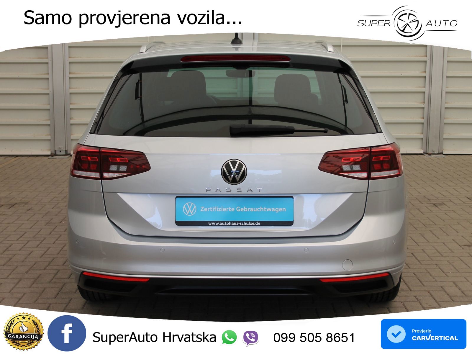 Volkswagen Passat Variant 2.0 TDI (150 KS) DSG Business LED+GR SJED+ACC