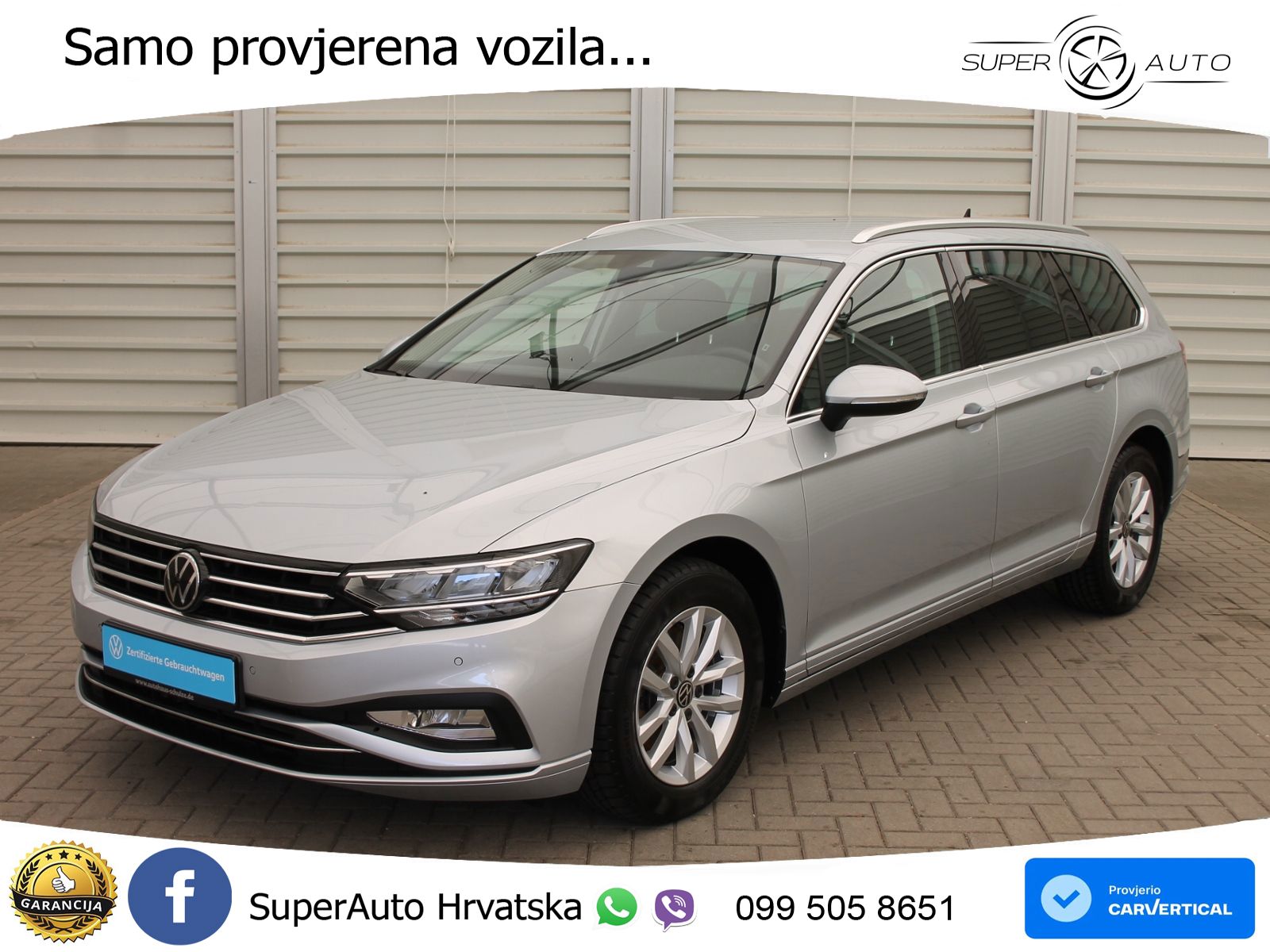 Volkswagen Passat Variant 2.0 TDI (150 KS) DSG Business LED+GR SJED+ACC