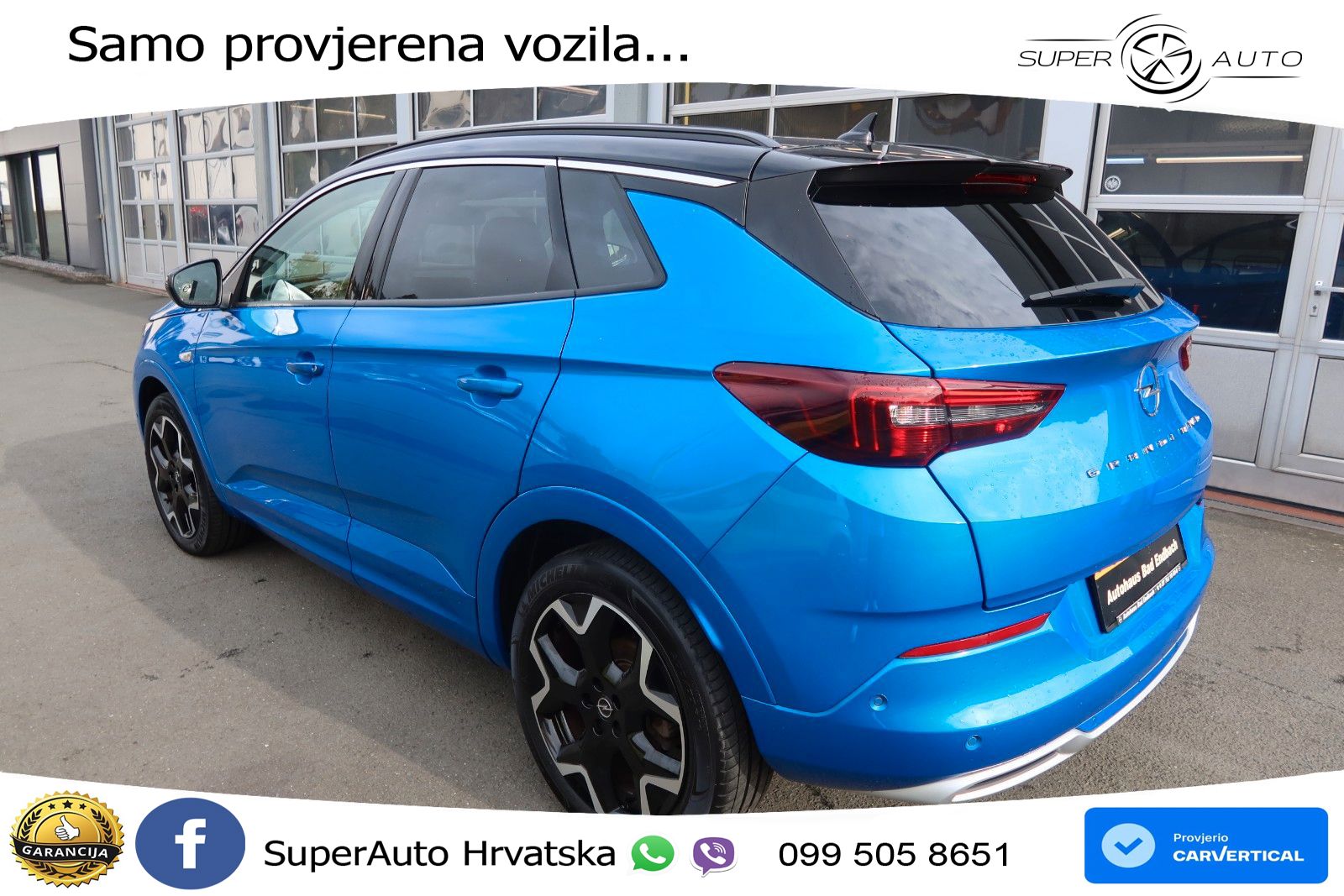 Opel Grandland 1.2i Turbo (130 KS) Automatic LED+GR SJED+ACC