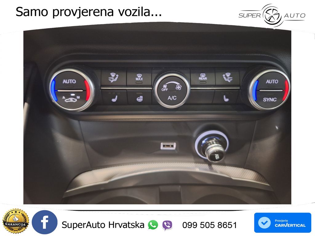 Alfa Romeo Stelvio 2.2 MultiJet II (210 KS) Q4 Automatic LED+GR SJED+ACC