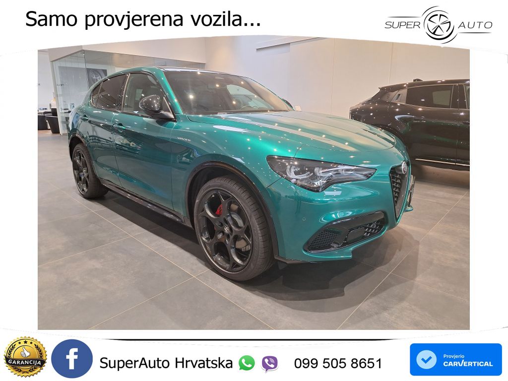 Alfa Romeo Stelvio 2.2 MultiJet II (210 KS) Q4 Automatic LED+GR SJED+ACC