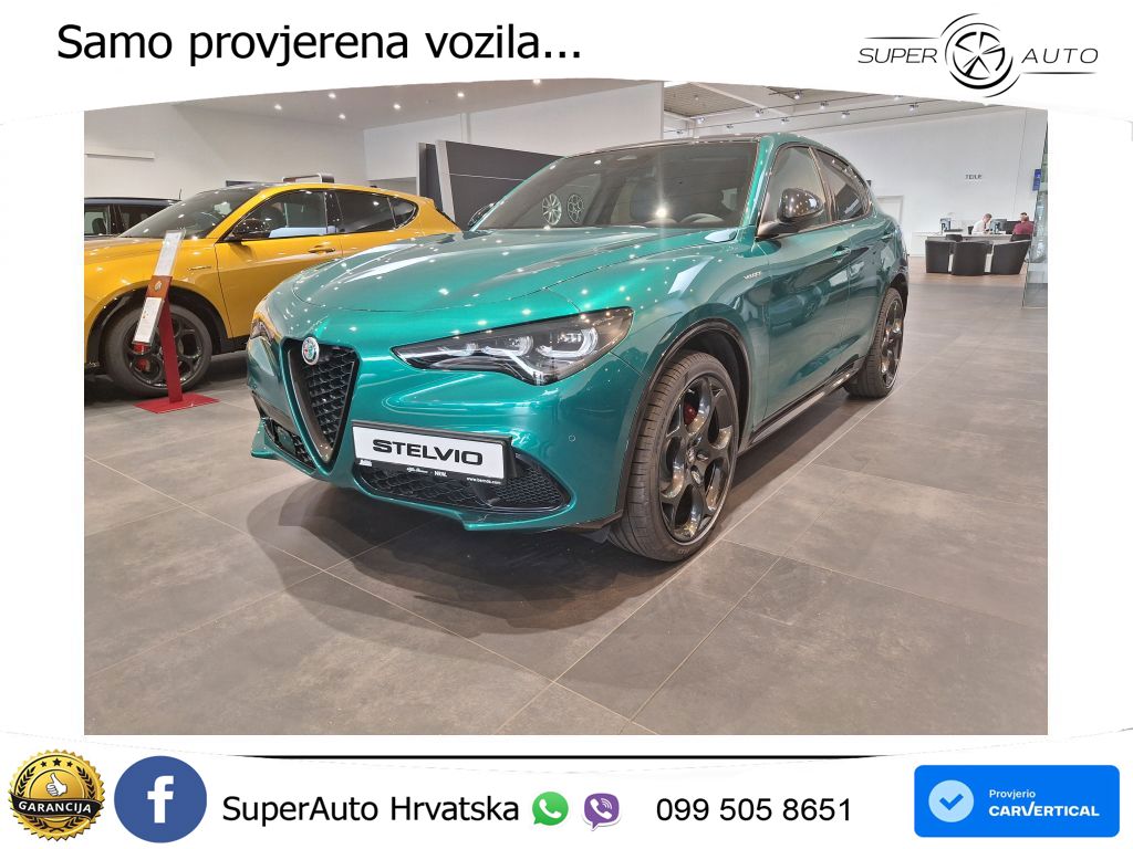 Alfa Romeo Stelvio 2.2 MultiJet II (210 KS) Q4 Automatic LED+GR SJED+ACC