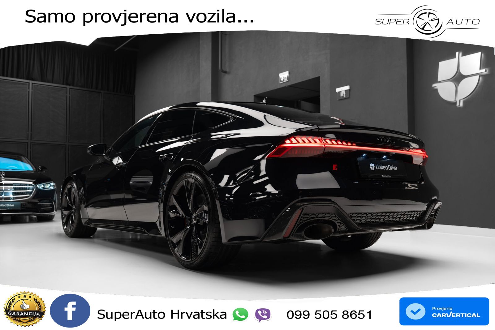 Audi RS7 4.0 TFSI V8 (600 KS) quattro tiptronic LED+GR SJED+ACC