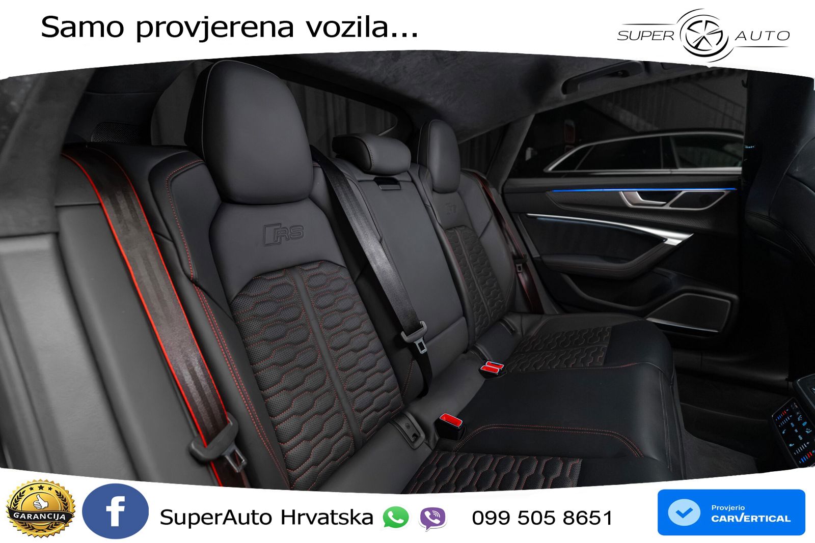 Audi RS7 4.0 TFSI V8 (600 KS) quattro tiptronic LED+GR SJED+ACC