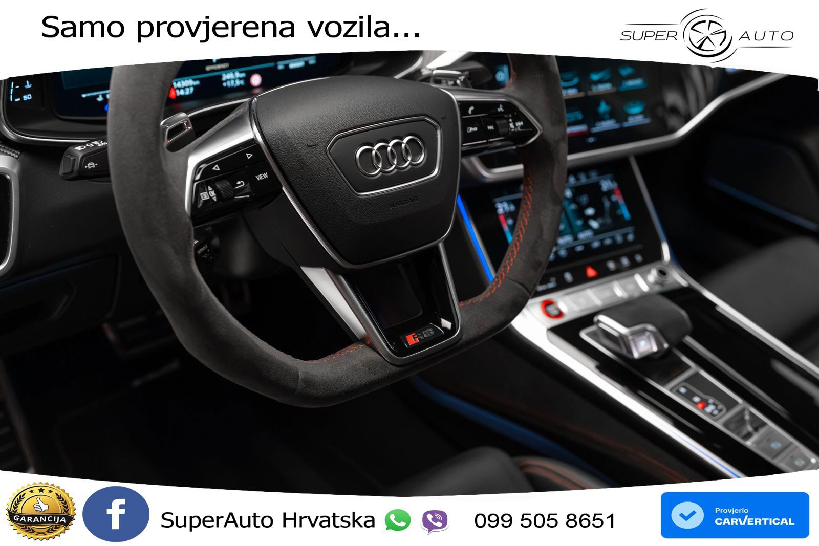 Audi RS7 4.0 TFSI V8 (600 KS) quattro tiptronic LED+GR SJED+ACC