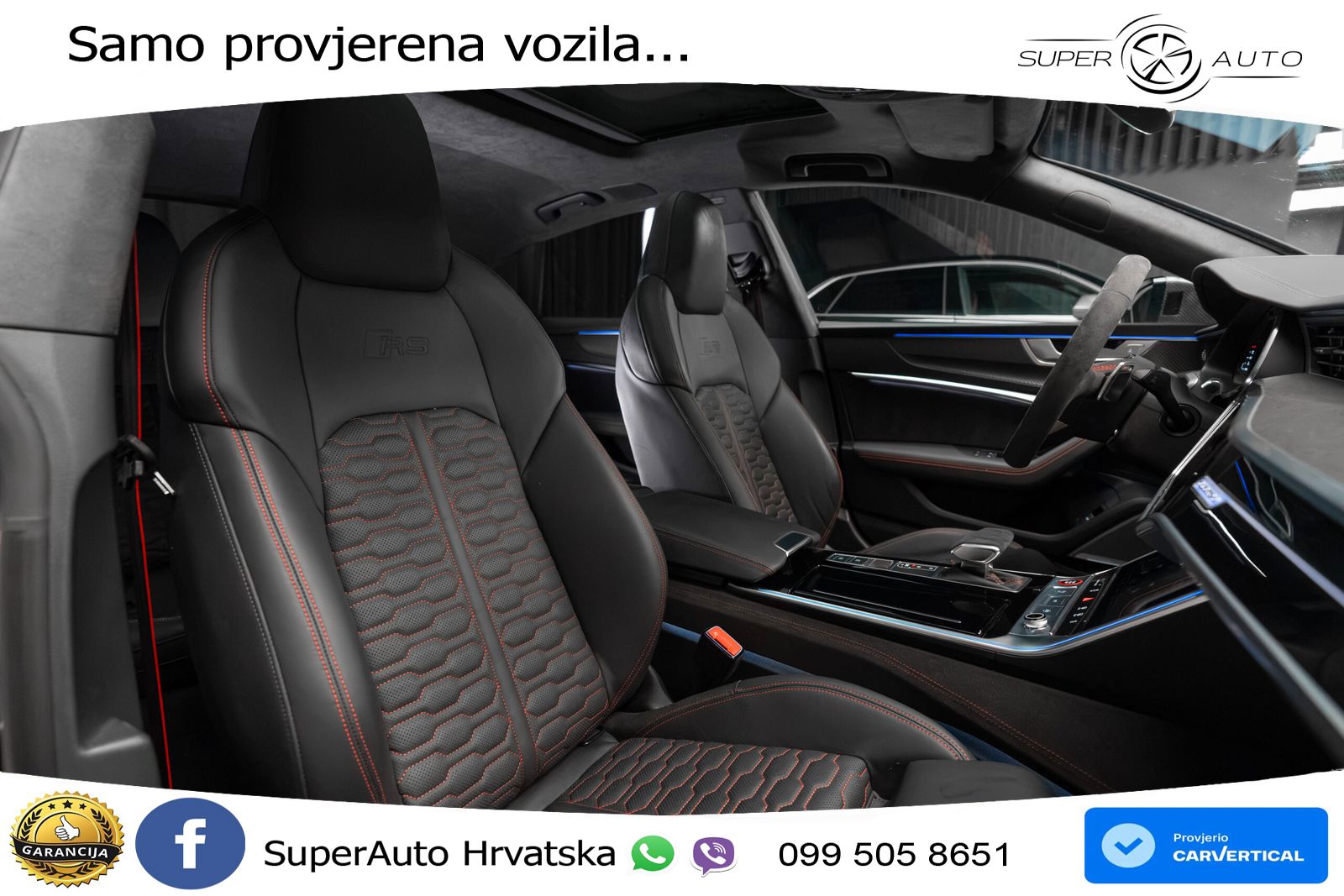 Audi RS7 4.0 TFSI V8 (600 KS) quattro tiptronic LED+GR SJED+ACC