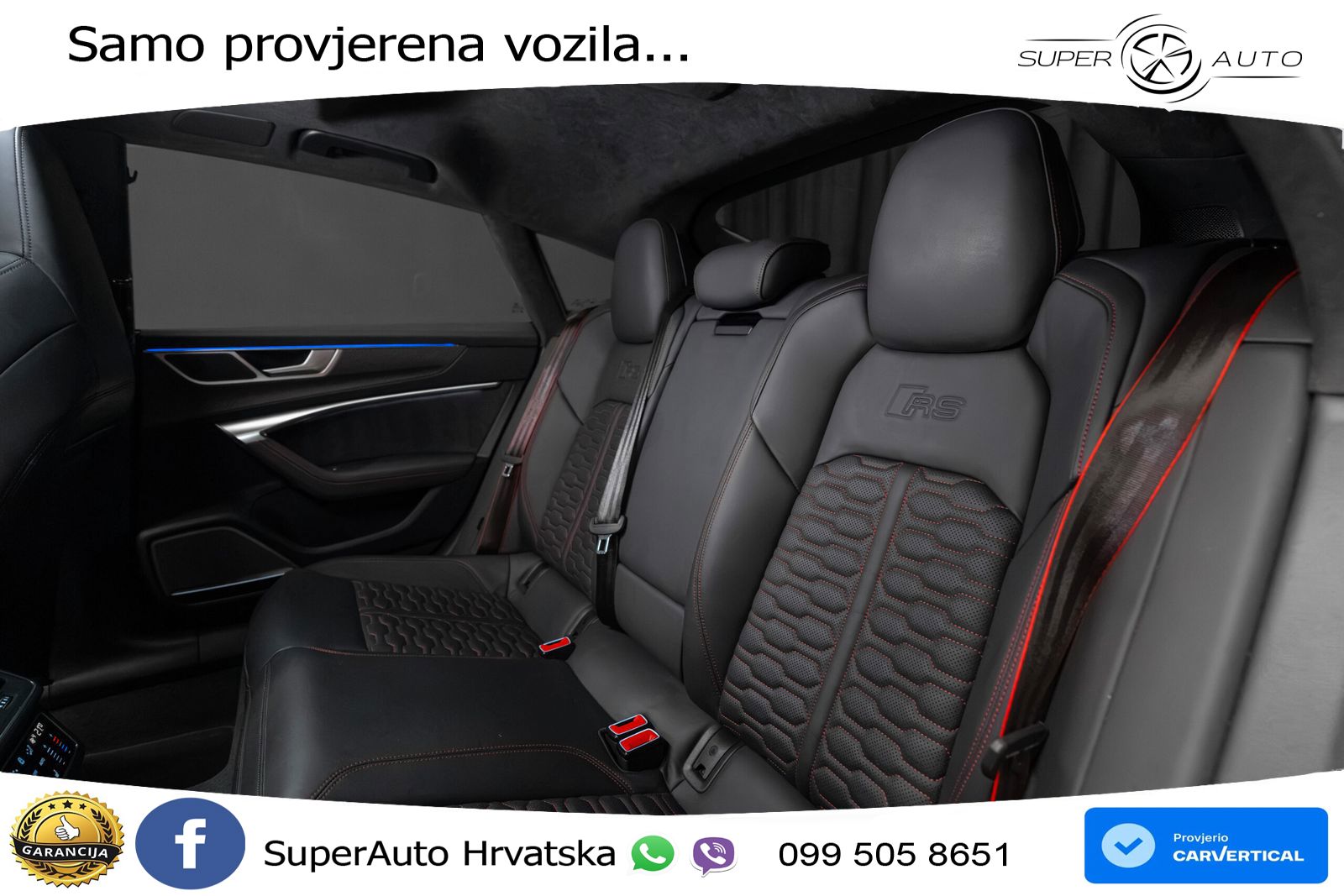 Audi RS7 4.0 TFSI V8 (600 KS) quattro tiptronic LED+GR SJED+ACC