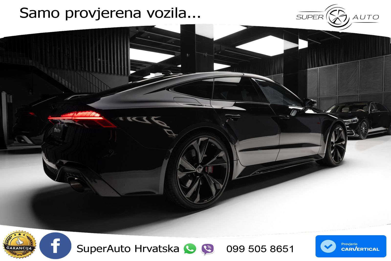 Audi RS7 4.0 TFSI V8 (600 KS) quattro tiptronic LED+GR SJED+ACC