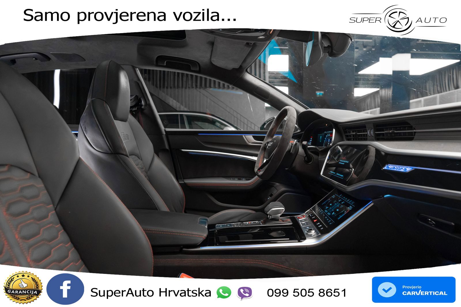 Audi RS7 4.0 TFSI V8 (600 KS) quattro tiptronic LED+GR SJED+ACC