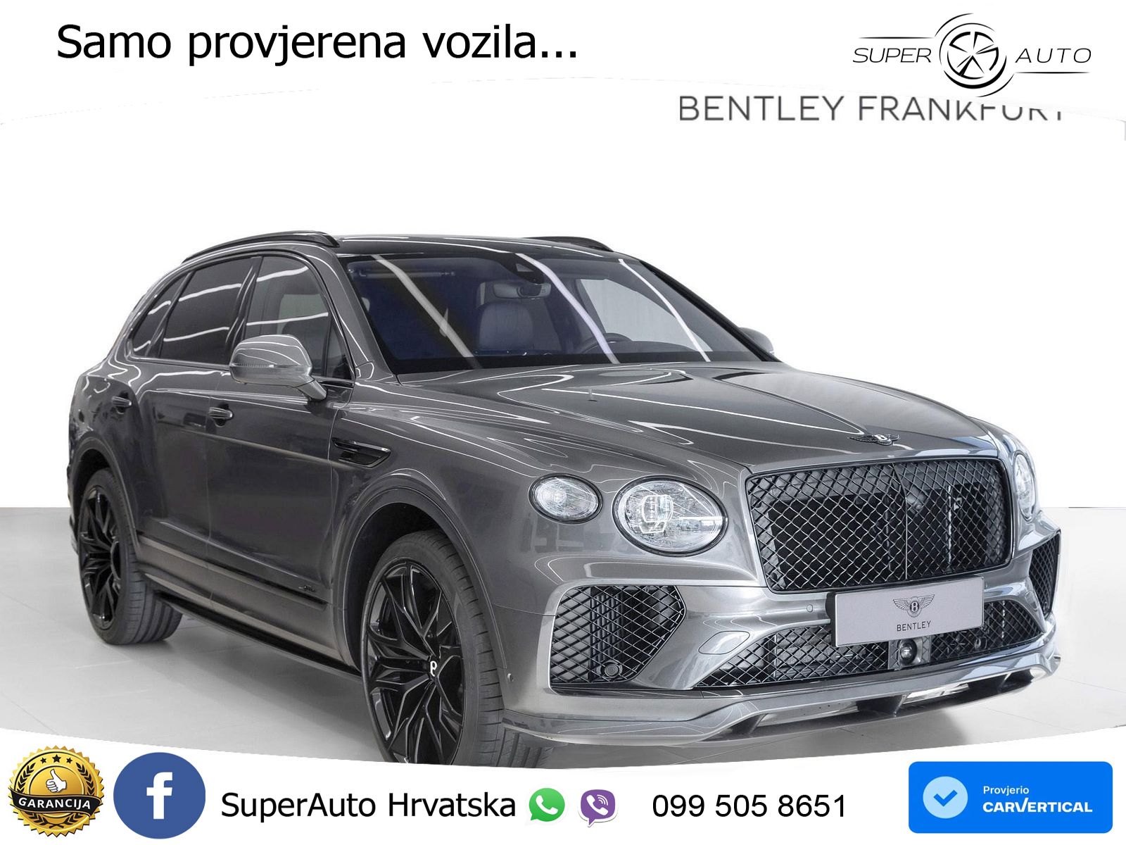 Bentley Bentayga Speed 4.0 V8 (650 KS) AWD Automatic LED+GR SJED+ACC