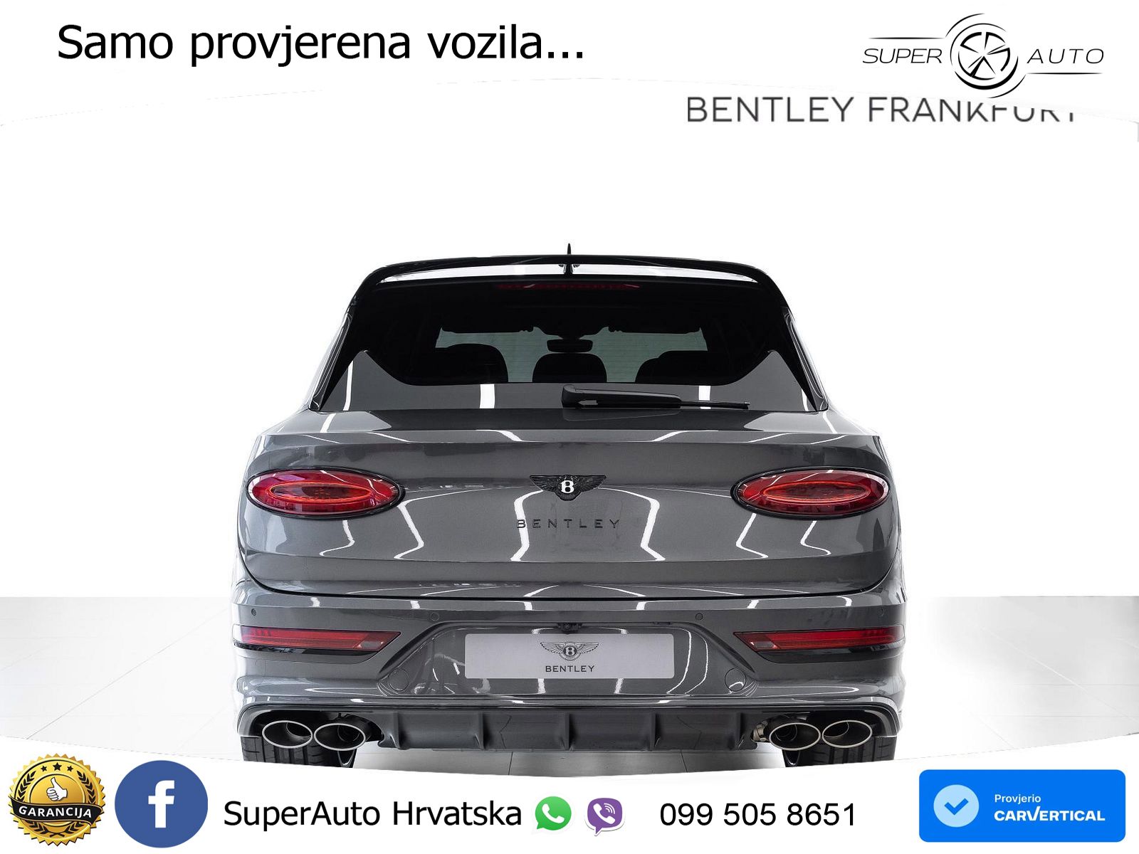 Bentley Bentayga Speed 4.0 V8 (650 KS) AWD Automatic LED+GR SJED+ACC